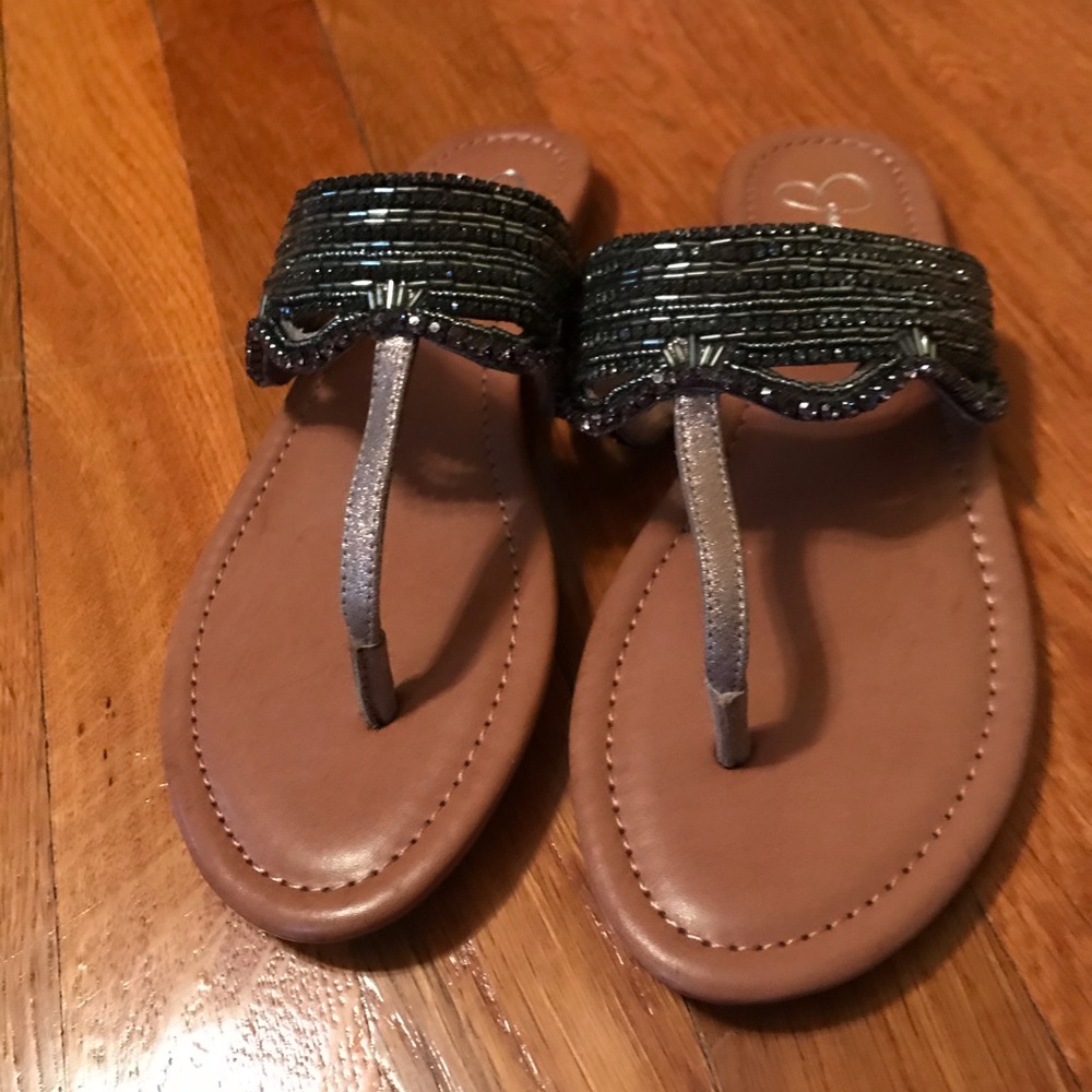 Jessica Simpson Flip Flop Slide Flat Sandal Size 7
